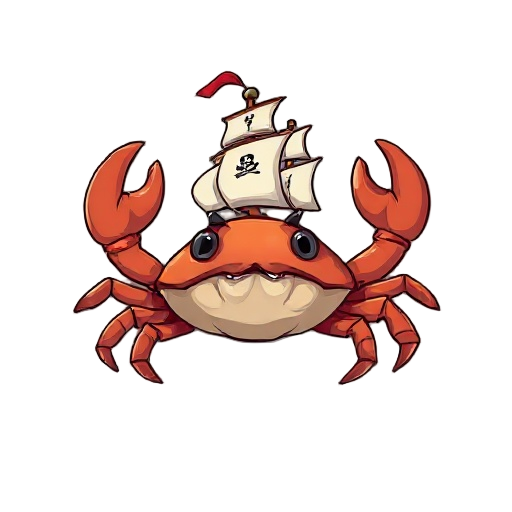 i was thinking on a giant crab with a pirates ship as shell