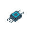 transistor, lying on the ground, front-top view, side view