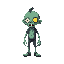 zombie, cartoon, bright colors, wacky