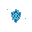 abstract armor sigil formed of floating light blue lines and digital particles,&nbsp;ethereal&nbsp;look
