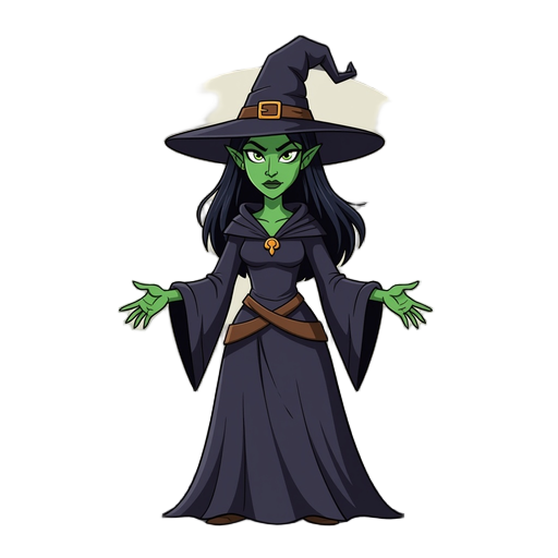 a dark witch