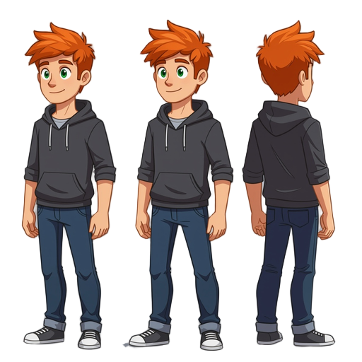 male with red hair