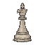 stone falcon body chess piece icon