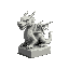 stone dragon body chess piece icon