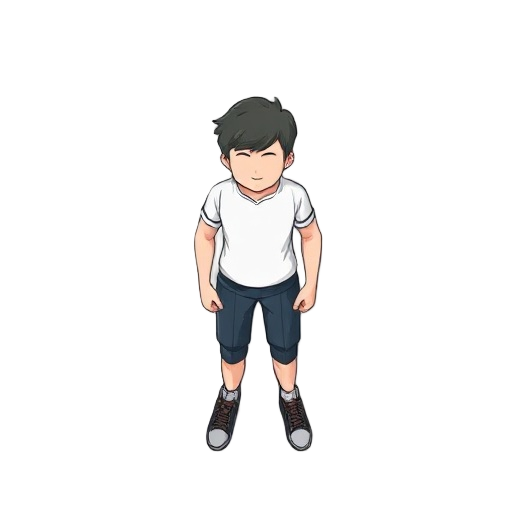 male character blank body 