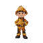 a fireman with a hint of magic about him