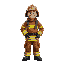 a fireman with a hint of magic about him