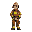 a fireman with a hint of magic about him