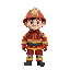 a fireman with a hint of magic about him