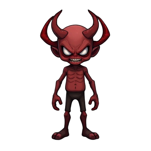 evil red flesh blood