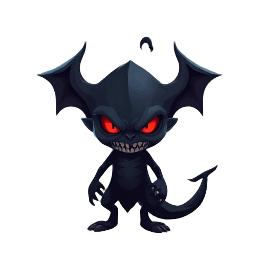 evil dark shadow creature