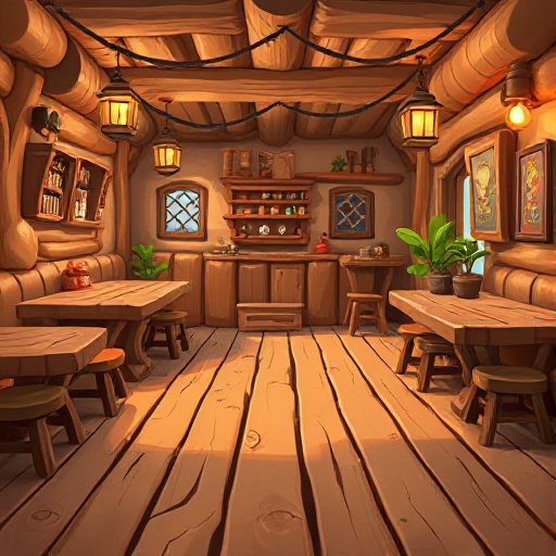 wood tavern floor 