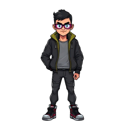 cyberpunk drug dealer