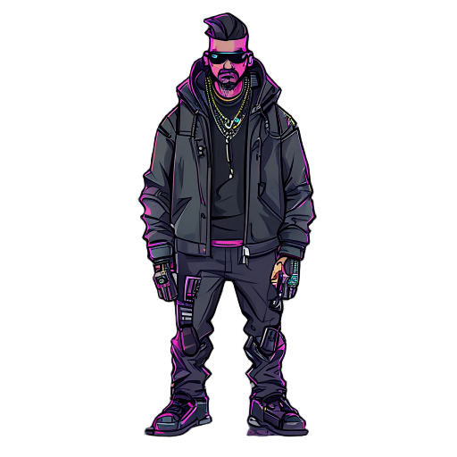 cyberpunk drug dealer