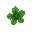 dark-green one petal