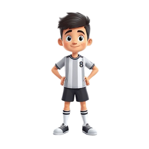 soccer character 8-directional
