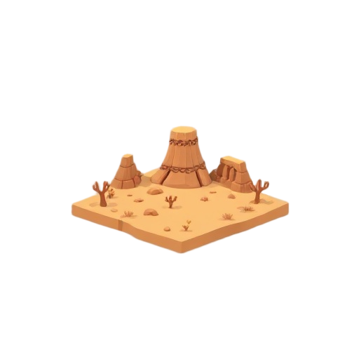 paisaje de desierto 