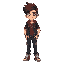 i need a 17 years old boy dressed with a 90s rock style and make this boy with a head a little bit bigger