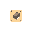 erstelle ein flaches pixel-art-icon mit exakt 48×48 pixeln. der hintergrund soll in einem warmen, peachfarbenen ton (#f4ae91) sein. in der mitte befindet sich ein cremefarbenes quadrat mit einem dicke