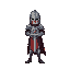 templar knight with few gold accents