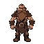 an orc barbarian with a beard