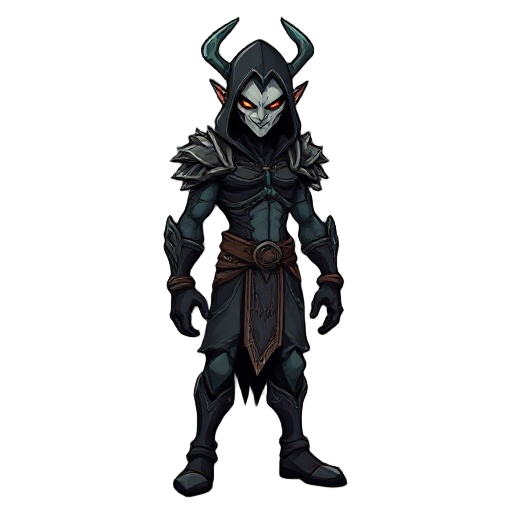 crie o personagen raziel do game legacy of kain soul reaver