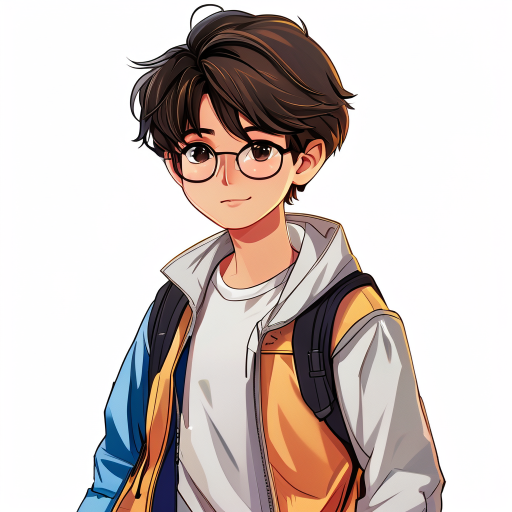 japanese student boy 