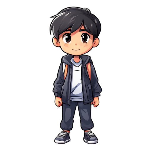 japanese student boy 