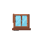 a window with glass