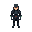 a scifi futuristic character
