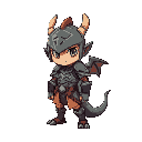 un chico rubio con armadura de dragon
