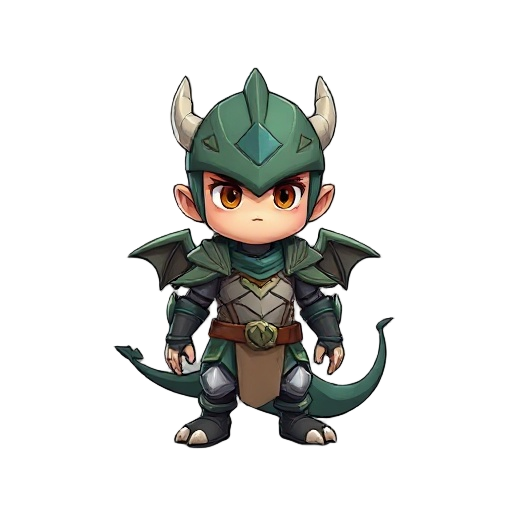 un chico rubio con armadura de dragon