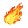 moving flame wall
