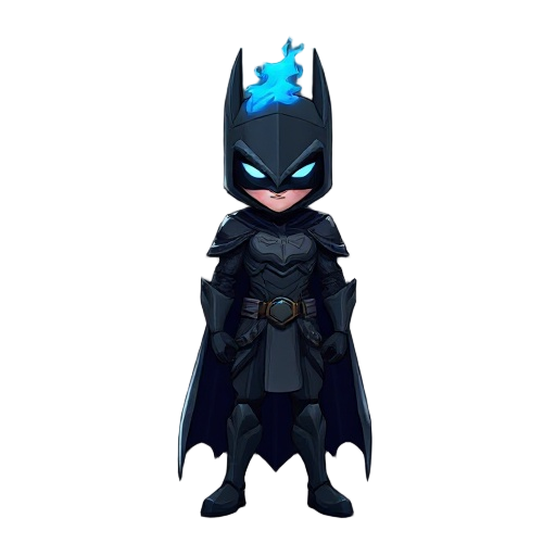 dark knight of blue fire