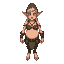 a big breasted elf