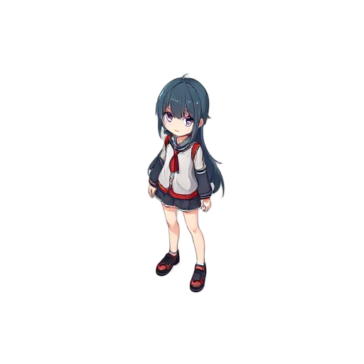 8 directional anime character 