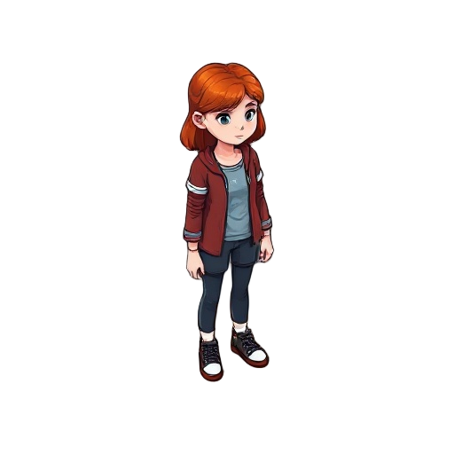 i want a redhead character inspired by the stranger things series.