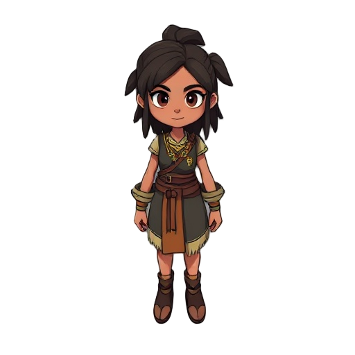 zale but in malagasy outfit with tresses hair