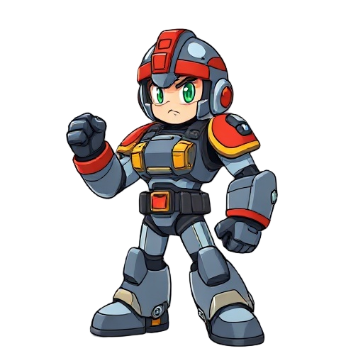 engineer with an arm like megaman tank top and pakts