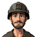 man with world war 2 helmet