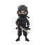 ninja, katana