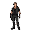 crie uma sprite 2d do leon kennedy de resident evil 4