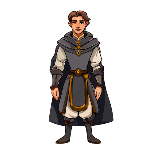 male character for medieval fantasy game