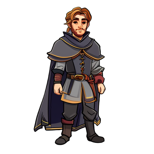 male character for medieval fantasy game