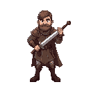 medieval warrior with a greatsword