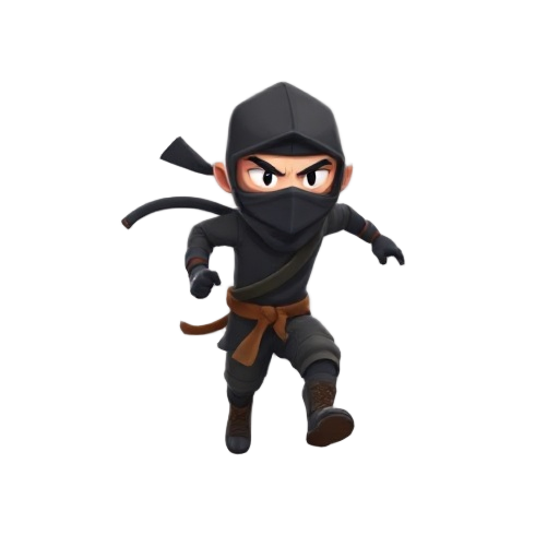 ninja running 