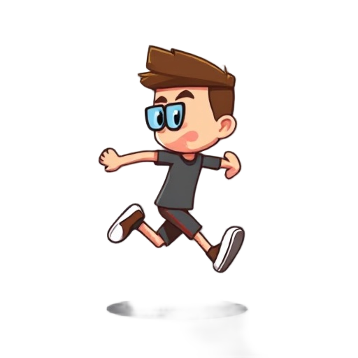 main character 2d pixel side view jump n run