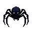  spider 8 bit dark and aesthetic