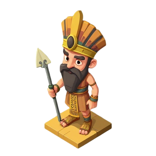 an ancient sumerian man