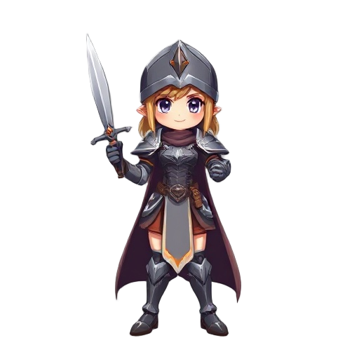 rpg knight female